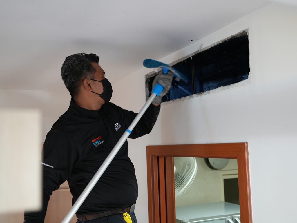 HealthyAir's professional aircon chemical cleaning in singapore